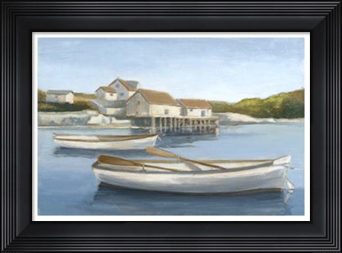 Framed Tranquil Waters I Print