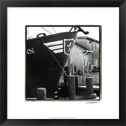 Framed Fishing Trawler II Print