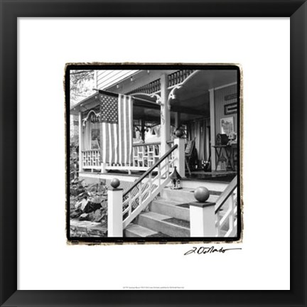 Framed American Breeze VIII Print