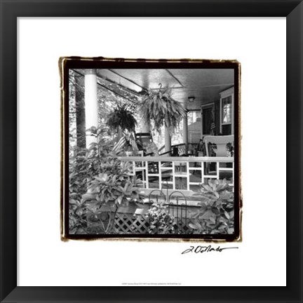 Framed American Breeze IX Print