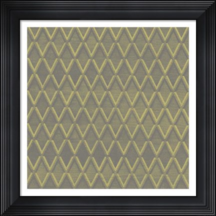 Framed Graphic Pattern IV Print