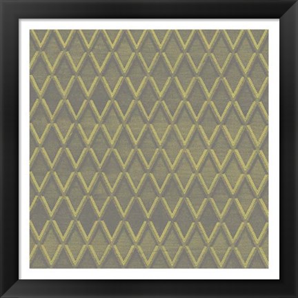 Framed Graphic Pattern IV Print