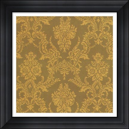 Framed Arabesque Trimmings IV Print