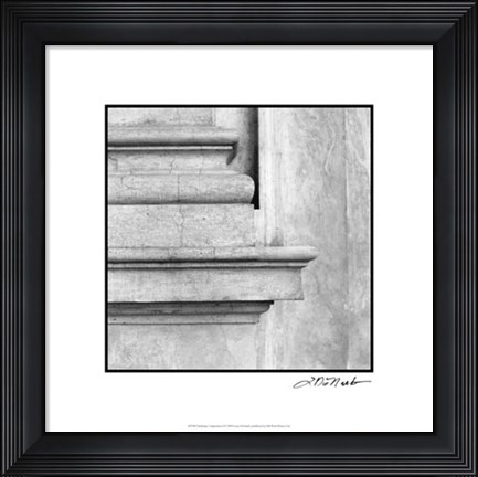 Framed Enduring Composition I Print