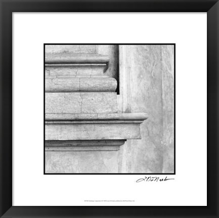 Framed Enduring Composition I Print