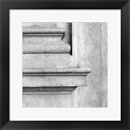 Framed Enduring Composition I Print