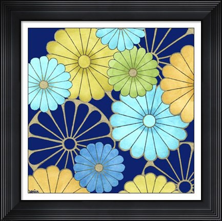 Framed Floral Confetti III Print