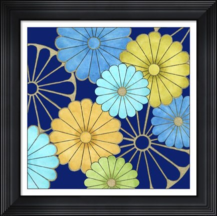 Framed Floral Confetti IV Print