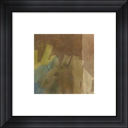 Framed Mediterranean Impressions I Print