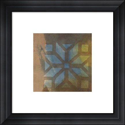 Framed Mediterranean Impressions IV Print