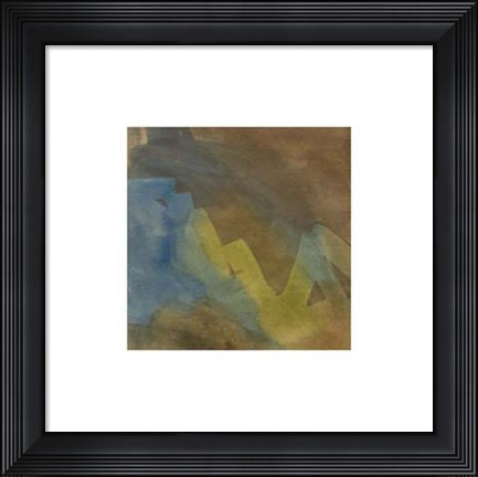 Framed Mediterranean Impressions V Print
