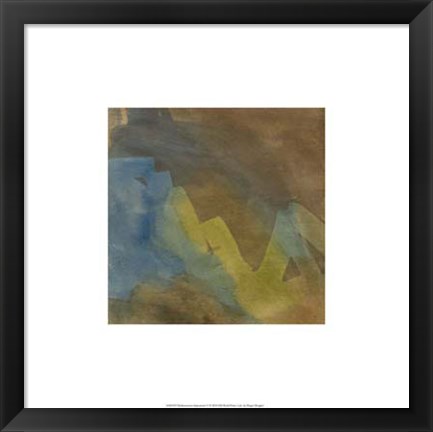 Framed Mediterranean Impressions V Print