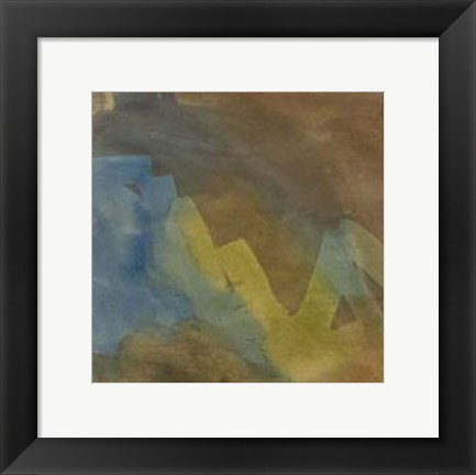 Framed Mediterranean Impressions V Print