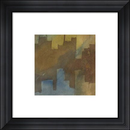 Framed Mediterranean Impressions VI Print