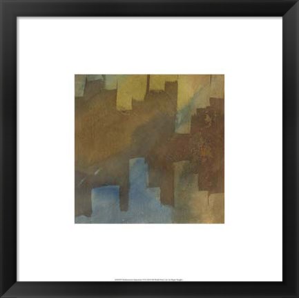 Framed Mediterranean Impressions VI Print