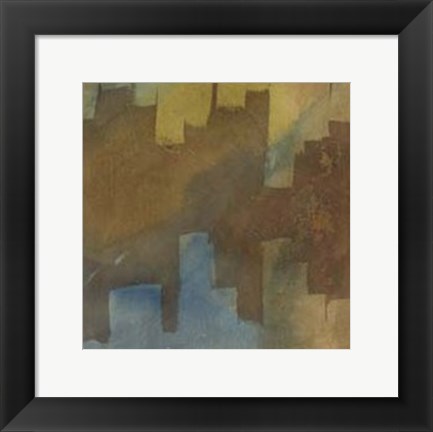 Framed Mediterranean Impressions VI Print