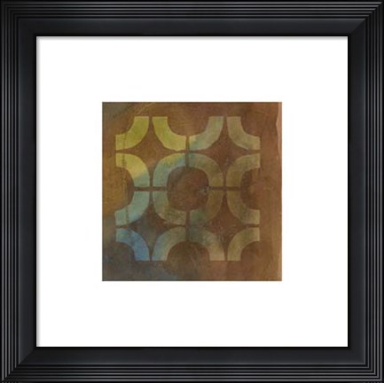 Framed Mediterranean Impressions VIII Print