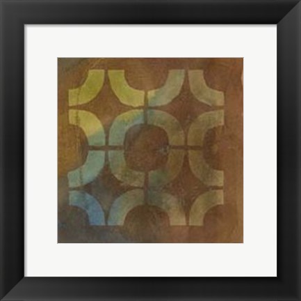 Framed Mediterranean Impressions VIII Print