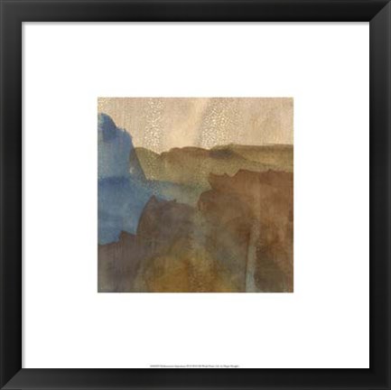 Framed Mediterranean Impressions IX Print