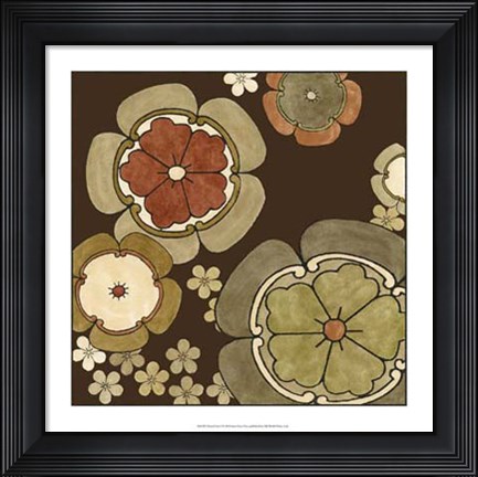 Framed Neutral Sari I Print