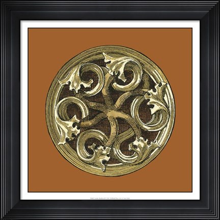 Framed Graphic Medallion III Print