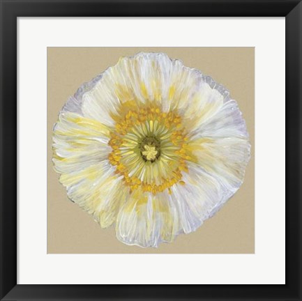 Framed Poppy Blossom II Print