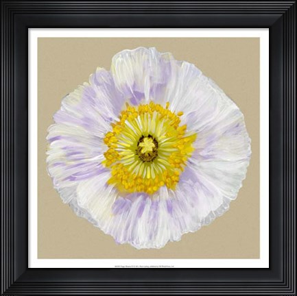 Framed Poppy Blossom IV Print