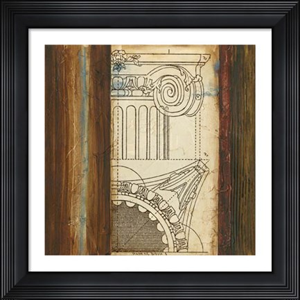 Framed Architectural Archive II Print