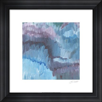 Framed Lapis Impressions III Print