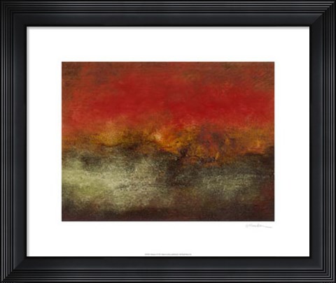 Framed Meadow I Print