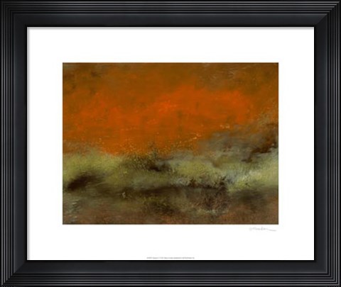 Framed Meadow V Print