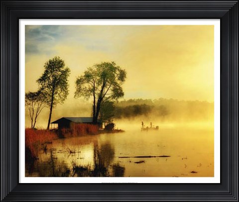 Framed Fishin&#39; Boat Print