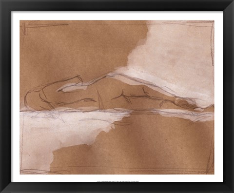 Framed Compositional Figure Study II Print