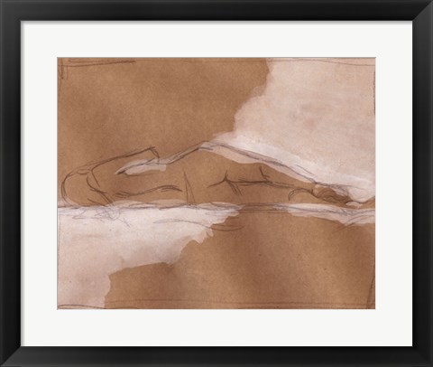 Framed Compositional Figure Study II Print