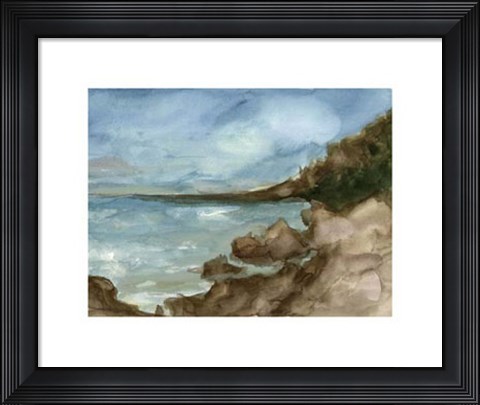 Framed Plein Air Landscape V Print