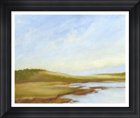 Framed Summer Horizons I Print
