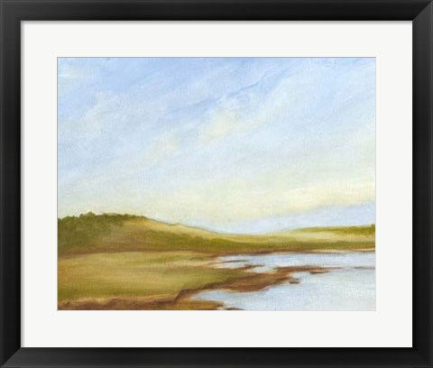 Framed Summer Horizons I Print