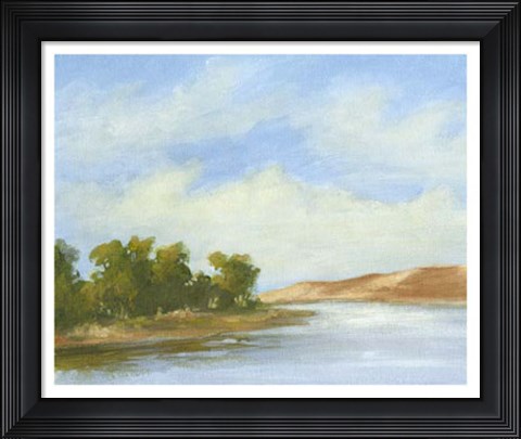 Framed Summer Horizons II Print