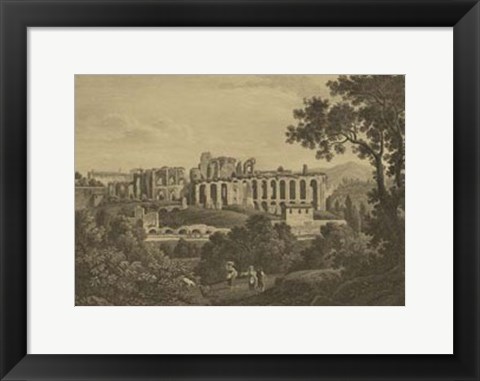 Framed Italian Landscape II Print