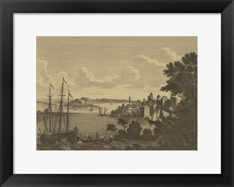 Framed Italian Landscape III Print