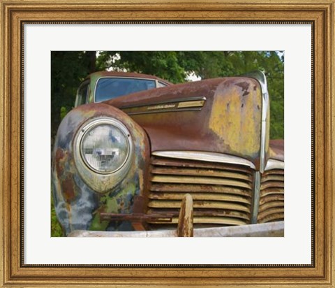 Framed Rusty Hudson I Print
