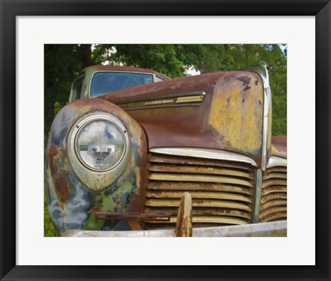 Framed Rusty Hudson I Print