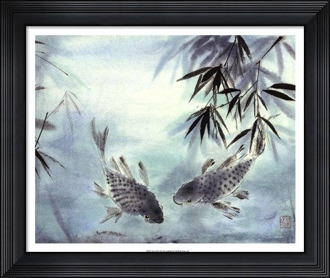 Framed Koi Print