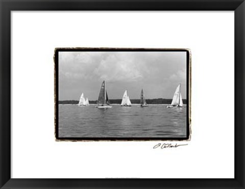 Framed Ocean Breeze I Print