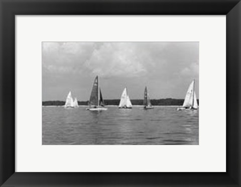 Framed Ocean Breeze I Print