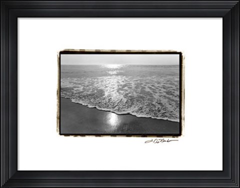 Framed Ocean Sunrise I Print