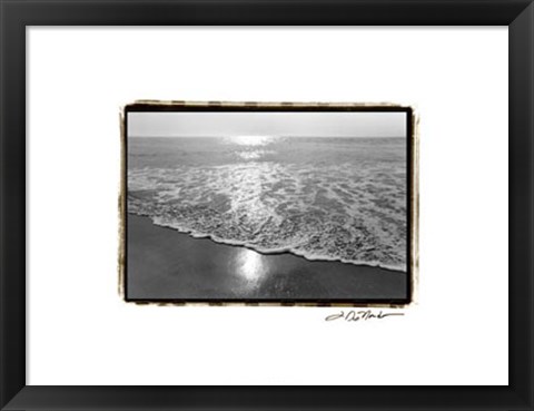 Framed Ocean Sunrise I Print