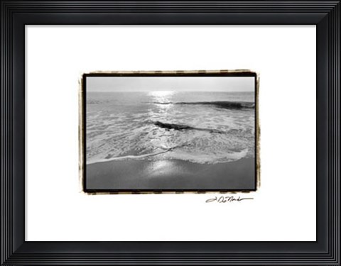 Framed Ocean Sunrise II Print