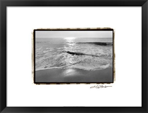 Framed Ocean Sunrise II Print