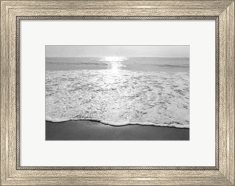 Framed Ocean Sunrise III Print